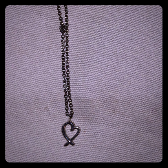 Tiffany & Co. Jewelry - Authentic Tiffany & Co mini heart necklace